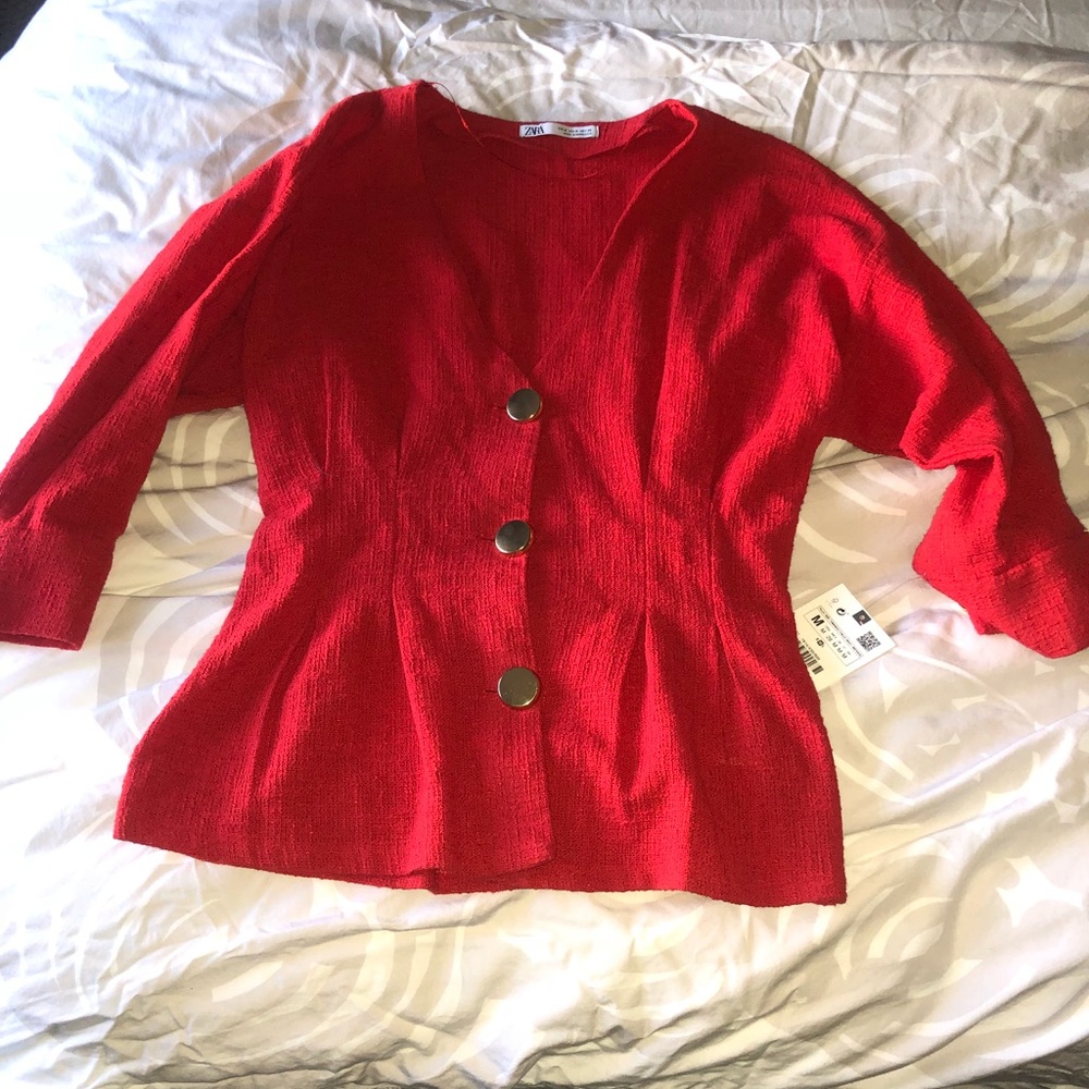 Zara twill top